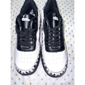 Official Supply Black & White Mens Sneakers Size 7.5 Checkerboard Details